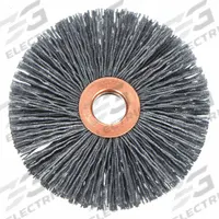 WEILER Wire Wheel Brush: Crimped Nylon, 3" Dia x 1/2" Wd, 1/2" Arbor, 0.022" Fill, 120 Grit (MPN 97536). Key specifications — Brand: WEILER.