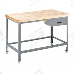 LITTLE GIANT Workbench: Adj Ht, Butcher Block, 36 in x 24 in, 2,000 lb Overall Load Capacity (MPN WT2436-LL-DR). Key specifications — attr558057: LITTLE GIANT.