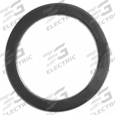 USA INDUSTRIALS Cam and Groove Gasket: 1 1/4 in For Coupling Size, Black, 1 in Outside Dia - FEP Cam & Groove Gaskets