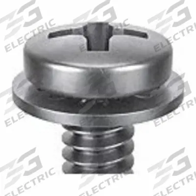 SEMS Screw: Internal Tooth, M3x0.50 Thread Size, 8 mm Lg, Stainless Steel, Passivated - Machine Screws with Internal Tooth Lock Washers