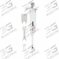 DLAB Single-Channel Pipettor: 1 Channels, 200 ul Capacity - Max, 1 ul Volume Increments (MPN 61TA55). Key specifications — Color: White; Brand: DLAB; Pipetter Type: Manual Adjustable Volume; Product Type: Single-Channel Pipettor.