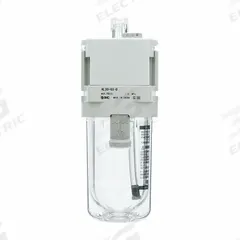SMC Lubricator: 3/4 in NPT, 1 MPa Max Op Pressure, 60°C Max Op Temp, Plastic Bowl, Die-Cast Aluminum (MPN AL40-N06-Z-D). Key specifications — attr111774: Die-Cast Aluminum; attr111402: AL-D; attr111761: SMC.