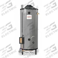 RHEEM-RUUD Commercial Gas Water Heater: Natural Gas, 82 gal, 156,000 BTU, 68.81 in Ht (MPN G82-156). Key specifications — Display Sell UOM: EA; Market: Commercial; Standards: US CSA (Star); Brand: RHEEM-RUUD; Low NOx: No; Water Connection Location: Front; Fuel Type: Natural Gas; Included Valves: Temperature and Pressure Relief.
