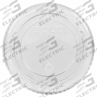 DART Disposable Cold Cup Lid: For 9 oz_12 oz_16 oz_20 oz_22 oz Cup Capacity, Clear - Flat Straw Slot Lids