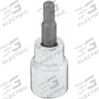 WESTWARD Socket Bit: 3/8 in Drive Size, Hex Tip, 3/16 in Tip Size, 1 3/4 in Overall Lg, Fixed Insert (MPN 53YV79). Key specifications — attr1204765: Fixed Insert; attr1204767: WESTWARD.