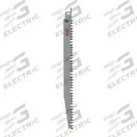MILWAUKEE Reciprocating Saw Blade: 5 Teeth per Inch, 9 in Blade Lg, 0.2 in Blade Thick, Tapered Back (MPN 48-00-1304). Key specifications — attr1109198: 5; attr1109200: Flexible for Curved Cuts; attr1109201: Tapered; attr1109209: MILWAUKEE.