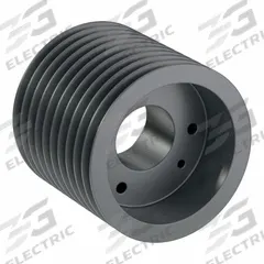 APPROVED VENDOR V-Belt Pulley: 5V800, 10 Groove, 8 in OD, Bushed Bore, E, For 5V/5VX Belt Section (MPN 105V800E). Key specifications — Pulley Industry Number: 5V800; Pitch Diameter: 8 in (5V); For Belt Section (broad, with similar types): 5V or 5VX.