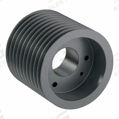APPROVED VENDOR V-Belt Pulley: 5V800, 10 Groove, 8 in OD, Bushed Bore, E - Bushed-Bore Cast-Iron Wedge V-Belt Pulleys