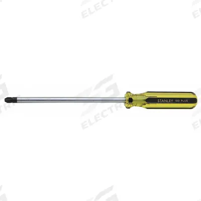 STANLEY Screwdriver: Extra Long Lg, Not ESD Safe, Not Tether Capable, Not Insulated - Fastener-Holding Phillips Screwdrivers