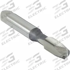 OSG Spiral Point Tap: #8-32 UNC, H5 / 2B, 2 Flute, Plug Chamfer, High Speed Steel (MPN 1217800)