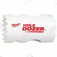 MILWAUKEE Hole Saw: 1 1/4 in Saw Dia., 3.5 Teeth per Inch, 1 5/8 in Max. Cutting Dp, Bi-Metal (MPN 49-56-9613). Key specifications — attr1098070: 3.5; attr1098087: MILWAUKEE; attr1098073: 5/8"-18.