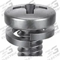 SEMS Screw: Split Lock, #4-40 Thread Size, 3/4 in Lg, Stainless Steel, Passivated, Pan, 10 PK (MPN 1-PPL-4C-75). Key specifications — Drive Size: #1.