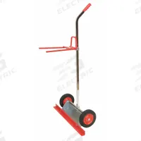 RAYMOND PRODUCTS Table Cart: 200 lb, 8 1/2 in L x 30 1/2 in W x 51 1/2 in H, For 8 Chairs, Red (MPN 720). Key specifications — Frame Color: Red; Brand: RAYMOND PRODUCTS; Caster/Wheel Configuration: (2) Axle-Mounted.
