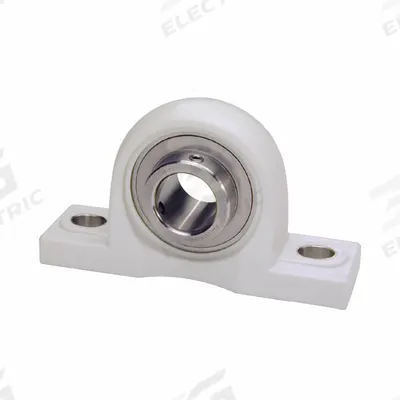 IPTCI BEARINGS Pillow Block Bearing: 3/4 in Bore, Polymer, Set Screws, 1 5/16 in Shaft Ht - Washdown Pillow Block Ball Bearings