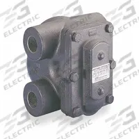 Steam Trap: Cast Iron, 3/4 in FNPT, 1,600 lb/hr, 15 psi Max., 406°F Max., H Pattern (MPN FT015H-3). Key specifications — Brand: BELL & GOSSETT; Installation Orientation: Horizontal; Float Material: Cast Iron; Manufacturer Series: H.