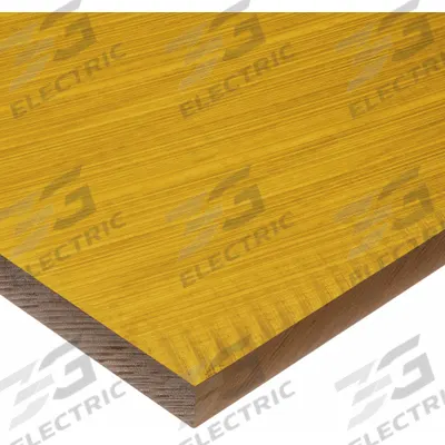 PEI Bar: 0.375 in Thick, 4 in x 12 in, Amber, Translucent, 15,200 psi Tensile Strength - PEI Sheets & Bars