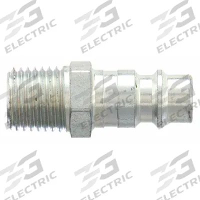 PARKER Quick Connect Hose Coupling: 1/2 in Body Size, 3/8 in Hose Fitting Size - Industrial Interchange Steel Quick-Connect Air Coupling Plugs
