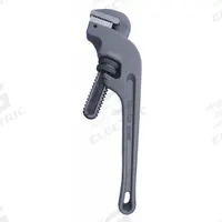 WESTWARD End Pipe Wrench: Aluminum, 2 1/2 in Jaw Capacity, Serrated, 18 in Overall Lg, I-Beam (MPN 39CG47). Key specifications — attr309808: I-Beam; attr309815: Aluminum; attr324941: WESTWARD.