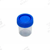 APPROVED VENDOR Click Top Containers: PPCO, HDPE, 20 mL, 33.8 mm Body Dia, 44.5 mm Ht, Non-Sterile (MPN 2407020B80E1). Key specifications — Brand: APPROVED VENDOR; Clarity: Clear; Closure Included: Yes.