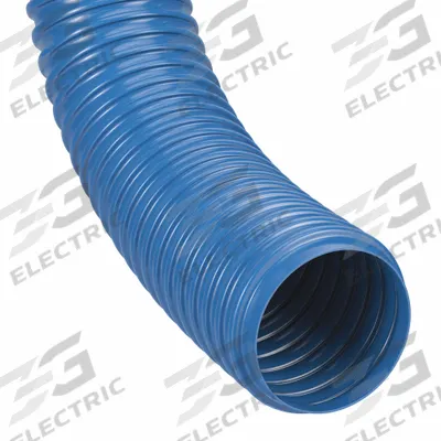CONTINENTAL Material Hose: 4 in Hose Inside Dia., 50 ft Hose Lg, 35 psi, PVC Nitrile - Polyurethane Bulk Material-Handling Hoses with PVC Cover