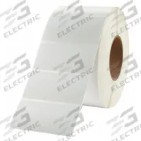 APPROVED VENDOR Printer Label: 4 in Label Wd, 2 in Label Ht, White, 3 in Core Dia., 4 PK (MPN 22D104). Key specifications — Brand: APPROVED VENDOR; Label Color: White; Label Material: Direct Thermal Paper.