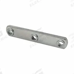T-Slot Framing System Fastener: M6 Size, 5/32 in Thread Lg, 10 Series, Triple, Zinc-Plated, Steel (MPN 3900-4). Key specifications — Fastener Type: T-Nut; Material: Steel; Finish: Zinc-Plated; T-Slot Fastener Type: T-Nut; Threaded Hole Location: Triple; Compatible Series: 80/20 10 Series; System of Measurement: Inch; Brand: 80/20.