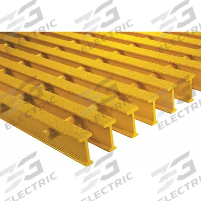 FIBERGRATE Fiberglass Pultruded Grating: Structural Grating, 36 in x 10 ft Nominal Size (WxL) - Flame-Resistant Structural Grating