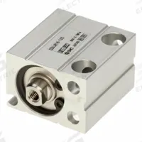 SMC Compact Cylinder: 16 mm Bore Dia, 10 mm Stroke Lg, Free Mounting, Aluminum, Magnetic Piston, CUJ (MPN CDUJB16-10D). Key specifications — attr946022: Free; attr946024: Single Rod; attr946038: CUJ; attr1123057: Rotating Rod; attr945997: SMC.