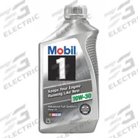 MOBIL Engine Oil: Synthetic, 1 qt Size, Bottle, 10W-30, Mobil 1 (MPN 122319). Key specifications — SAE Grade: 10W-30; Brand: MOBIL; Compatible Engine Type: Gasoline Engines; Compatible Vehicle Type: Cars; Oil Series: Mobil 1.