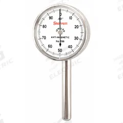 STARRETT Back Plunger Dial Indicator: 0 in to 0.2 in /0 mm, Inch, Back Plunger, 0.001 in Accuracy (MPN 196B6). Key specifications — attr1184168: 196B6; attr1184178: 0-100; attr1184223: STARRETT; attr1200883: Back Plunger Dial Indicator; attr1184177: 0.001 in; attr1184208: Not Included.