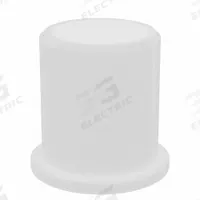 BUNTING BEARINGS Flanged Sleeve Bearing: Nylon, 1/2 in Bore, 5/8 in OD, 3/4 in Overall Lg, 20 PK (MPN NF081012). Key specifications — Brand: BUNTING BEARINGS; Color: Off-White.