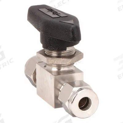 Parker Manual Two-Way Ball Valve: 3/8 in, 316 Stainless Steel, Straight - Straight-Body Stainless Steel Ball Valves
