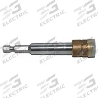 ZEPHYR Bit Holder: Bit Holder, Power, 1/4 in Compatible Bit Size, Hex Compatible Bit Shank, Magnetic (MPN ZM60). Key specifications — attr1132695: Hex; attr1132691: Not Impact Rated; attr1132694: Magnetic; attr1132704: ZEPHYR.