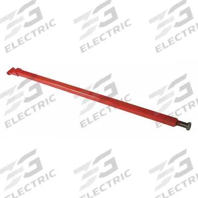 Dayton Push Rod: Push Rod, For Pallet Jacks, For 2ZE59/2ZE63, Red - Dayton Pallet Jack Replacement Parts