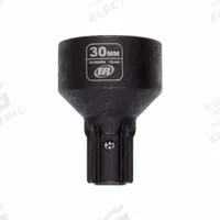 INGERSOLL RAND Impact Socket: Metric, 30 mm Socket Size, 6-Point, Std, 2 1/64 in Overall Lg (MPN DXS2SM30). Key specifications — attr1215501: INGERSOLL RAND; attr1215515: Manganese Phosphate; attr1215518: 30 mm.