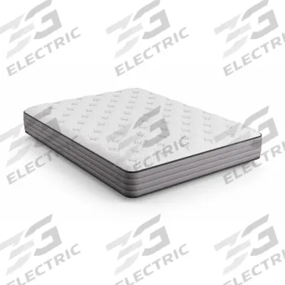 DIAMOND Bed Mattress: Full, Firm, Stretch Knit Fabric, Innerspring, 10 in Overall Ht - Melody 2.0 by Diamond Mattress
