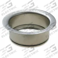 IN-SINK-ERATOR Flange: 4 1/2 in Overall Dia, 1 1/2 in Overall Ht, Silver, Mfr Part # FLG-SS. Key specifications — Brand: IN-SINK-ERATOR; Color: Silver; Manufacturer Part Number: FLG-SS; Product Type: Flange.
