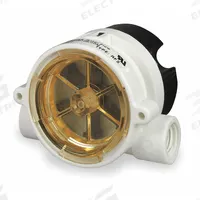 GEMS SENSORS Liquid Flow Switch: Polypropylene, 1/4 in FNPT, 1/4 in Connection Size, FNPT, SPDT (MPN RFS, 155425). Key specifications — Switch Type: SPDT; Switch Position: Normally Closed; Brand: GEMS SENSORS; Connection Type: FNPT; Standards: UL Listed; Wetted Material: Buna-N.