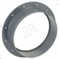 Flange Adapter: PVC, For 10 in Duct Dia, 14 in Overall Lg, 10 3/8 in Flange Inner Dia (MPN PVCF10). Key specifications — Brand: PLASTIC SUPPLY.