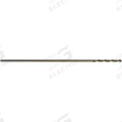 CLEVELAND Aircraft Extension Drill: #10, 12" Overall Lg, 135° Split Point, Straw/Bronze Cobalt (MPN C08182). Key specifications — attr1234097: 0.1935; attr1234190: NAS 907 Type J.