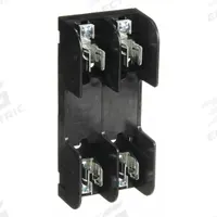 MERSEN Fuse Block: Open Block Design, 2 Pole, 600 V AC, Pressure Plate, Non-Indicating (MPN 60327). Key specifications — attr233046: MERSEN.