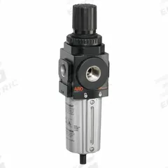 ARO FRL Piggyback: Series 2000 Series, 1/2 in NPT, 172 scfm, 5 micron, 250 psi, Manual Drain (MPN P39344-110). Key specifications — attr109419: ARO; attr109429: Aluminum; attr109463: No; attr109467: Nitrile; attr109468: Series 2000.