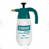 CHAPIN Handheld Sprayer: Spot, 3/8 gal Tank, Poly Tank, 25 ft Max Spray Distance, 60 psi, Adj Nozzle (MPN 1046). Key specifications — Brand: CHAPIN; Chemical Compatibility: Cleaners and Degreasers; Tank Material: Poly.