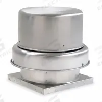 Centrifugal Downblast Roof Exhaust Fan: Belt Drive, Includes Drive Pack, 13 1/4 in Wheel, 1,880 cfm (MPN 7A552). Key specifications — Assembly: Unassembled; Base Shape: Square; Brand: DAYTON; High-Efficiency Motor: No; For High-Static Pressure Applications: No; Motor Enclosure: Open Dripproof; Mounting Location: Roof; Nameplate Voltage: 115/208-230V AC.