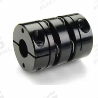 RULAND MANUFACTURING Disc Coupling: 1 1/2 in x 30 mm Bore Dia, 2 3/4 in OD, Round, Clamp On (MPN DCD44-1-1/2"-30MM-A). Key specifications — attr869742: RULAND MANUFACTURING; attr869741: Round; attr869743: Aluminum; attr869746: Yes; attr869747: Stainless Steel; attr869761: Aluminum; attr869778: 2 with Center Spacer; attr869794: Inch to Metric Bore.
