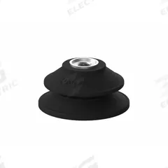 PIAB Vacuum Pad Assembly: Bellows, G3/8 in, 50 mm Pad Dia, Nitrile/PVC, Black, 60A, PAB (MPN S.PAB50NP60.G38M.01). Key specifications — attr1019101: S.PAB50NP60.G38M.01; attr1019103: PIAB; attr1019107: 60A.
