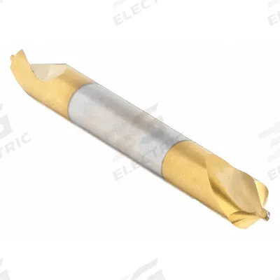 KEO Center Drill: Plain Type, #5/0, 82°, 1 1/4 in Overall Lg - Plain-Tip Center Drills