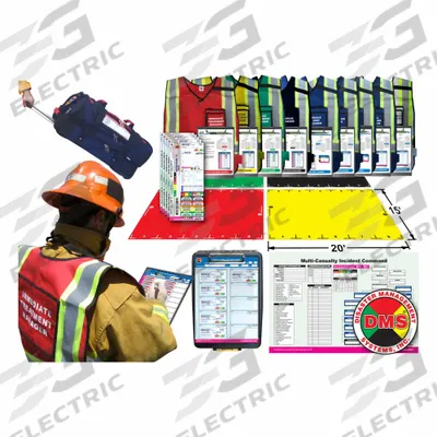DISASTER MANAGEMENT SYSTEMS Rapid Response Kit: 15 in Overall Wd - Incident & Triage Management Kits