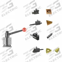 DORIAN Tool Post and Holder Set: QITP40N, For 16 in to 20 in Lathe Swing (MPN QITP40N-FTB). Key specifications — attr1038889: NL75R Tool Holder; attr1033418: DORIAN.