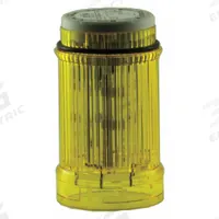 EATON Tower Light Module: Flashing, 110/120V AC, Yellow, 43 mm Overall Dia, 3 in Overall Ht, SL4 (MPN SL4-BL120-Y). Key specifications — Brand: EATON; Compatible with Series: SL4; Lens Color: Yellow; Operating Voltage: 110/120V AC; Manufacturer Part Number: SL4-BL120-Y.